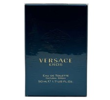 Versace Eros Cologne for Men 1.7 oz EDT Spray Brand New IN BOX Authentic