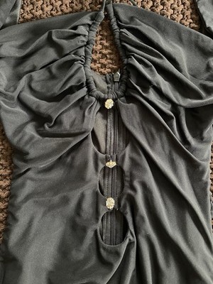 Little Black Dress Long Sleeve Cutout Bodycon Mini Party Cocktail