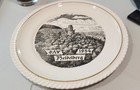 1954 German Souvenir Heidelberg  Plate Commemorating Fraternity Pi Lambda Phi — photo 4