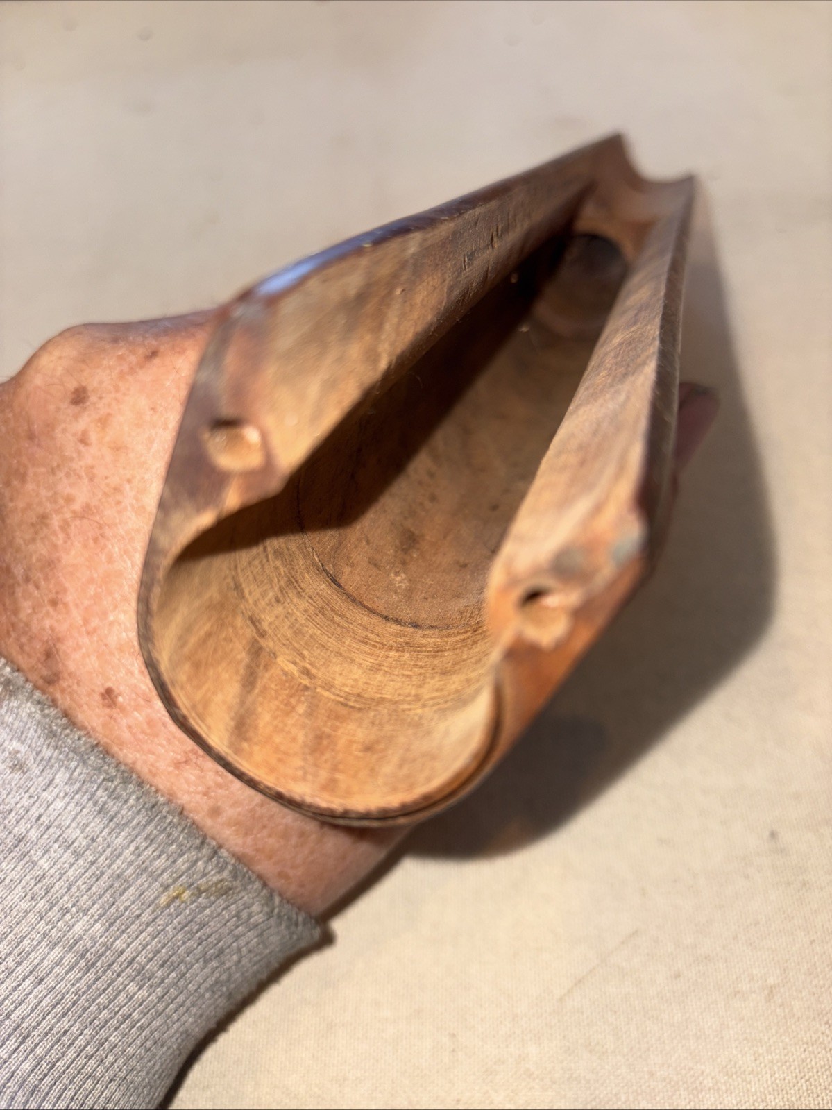 Used  Semi Auto Shotgun Checkered Forend / Forearm Wood Unknown Maker