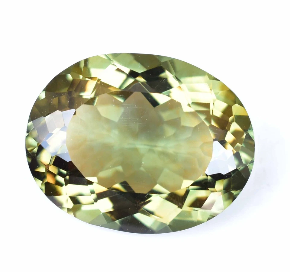 Flawless Natural Bi-Color Tourmaline 26.45 Ct Oval AGL Certified Loose Gemstone - Image 4 of 4