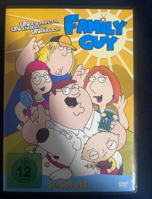 Family Guy Staffel 1 DVD 2 Discs FSK 12 Full Screen 4:3 PAL Region 2 DE/EN