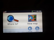 Garmin Nuvi 255W Portable GPS Unit ONLY Powers Up NO Access. Very Good Condition