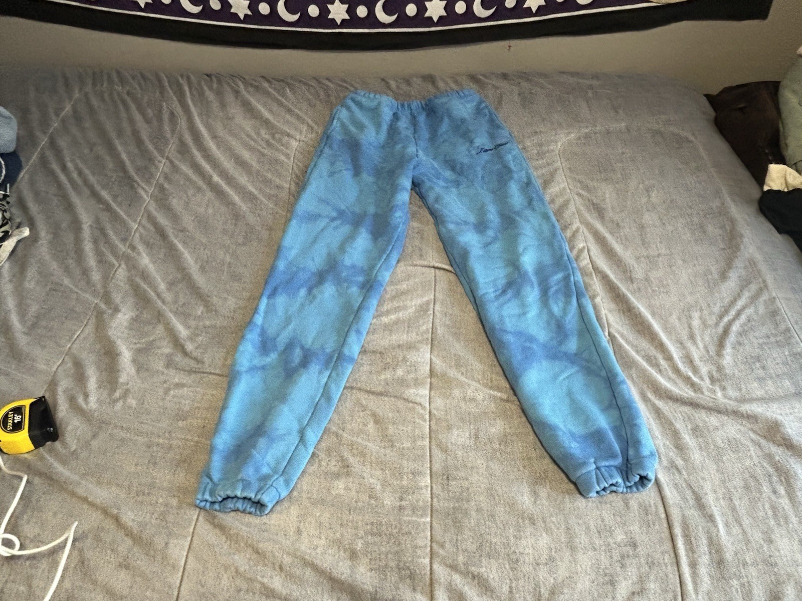 I.AM.GIA Blue Tie Dye Woman’s Sweatpants Size XS Cotton Comfy Pants