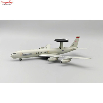 Diecast Boeing E-3B Sentry Model USAF 1/200 Scale by Inflight 200 with Stand