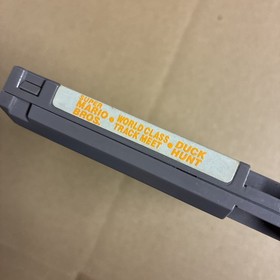 Nintendo NES Game Super Mario / Duck Hunt / World Class Track Meet Cartridge