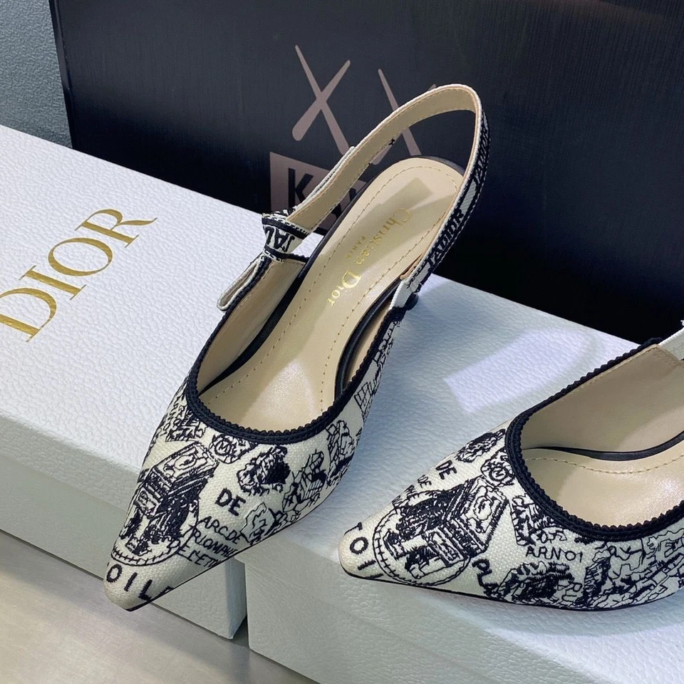 J'ADIOR Slingback Pumps EU38 - image 2 of 4