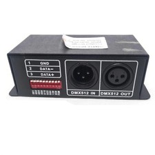 DMX 512 Decoder 5A x 3Ch. Input DC 5volts -24 Volts DC. Made in China