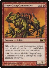 NM - Normal - Siege-Gang Commander - 157 - Magic 2010 (M10)