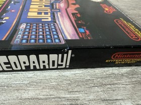Jeopardy Nintendo Entertainment System NES Box & Manual Only