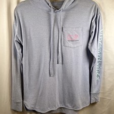 Vineyard Vines Edgartown Relaxed Hoodie Long Sleeve Shirt Size XS