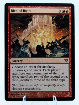 Rite of Ruin | Avacyn Restored AVR | Rare | MTG EDH Commander | LP