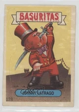 1988 Stani Basuritas (Garbage Pail Kids) Johnny Latrago #128 s5q
