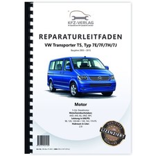 VW Transporter T5 2003-2015 2,5l Dieselmotor TDI 130-174 PS Werkstatthandbuch