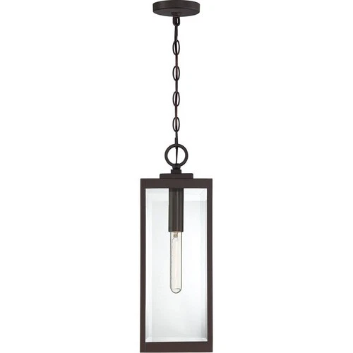 Westover 1-Light Outdoor Hanging Lantern - 20.75 Inches Tall and 7 Inches - Picture 7 of 9