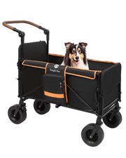 Dog Wagon for Medium Large Dogs up to 200lbs  All Terrain Foldable Large Pet...