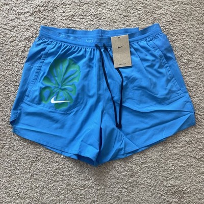 Nike Stride Run Energy Dri-FIT 5  Lined Running Shorts Blue FV9612-435 Mens Sz M