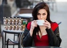 10 Pack - Café con Ganoderma (20 porciones) - 200mg hongo Reishi por porción 