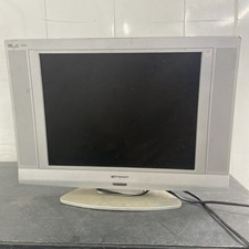 Emerson 20" LCD TV/DVD Combo Model LD200EM8 - Powers On Screen Gaming VGA PS2
