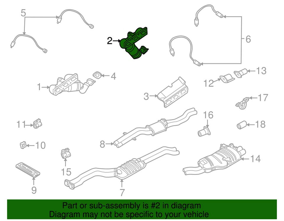 Colector original BMW 18-40-7-515-105 Foto 2 de 2