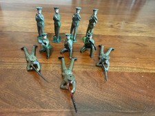 BRITAINS TOY SOLDIERS SET 1260  INFANTRY w/ PEAK CAPS FIRING, THREE POSITIONS