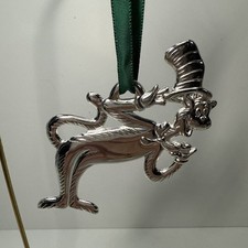 Dr. Seuss Cat in the Hat Silver-Plated Christmas Ornament official movie, merch