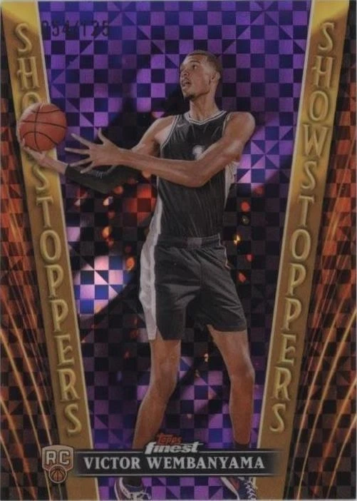 美品 Topps2023 WEMBAYAMA ウェンバンヤマ RC ミニパラレル 2023-24