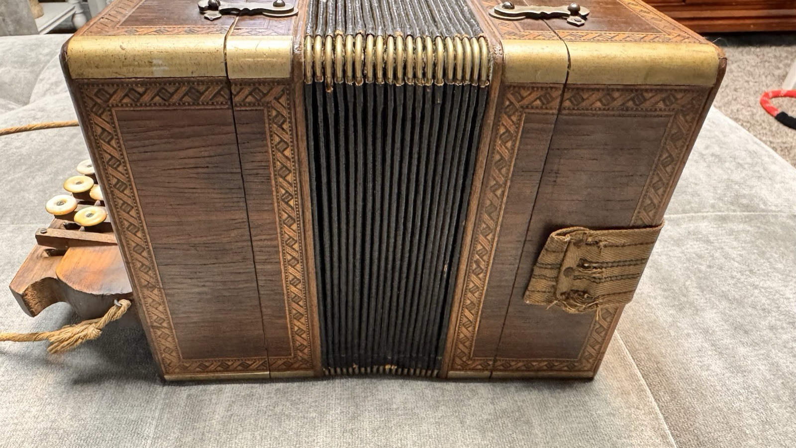 Vintage Paolo Soprani e Figli Button Accordion 