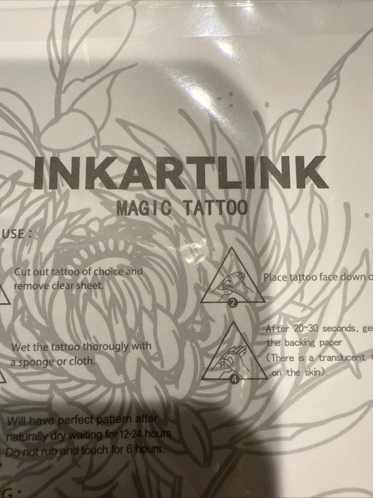 INKARTLINK Waterproof Tattoo 2-Piece Semi-Permanent - product detail image 2