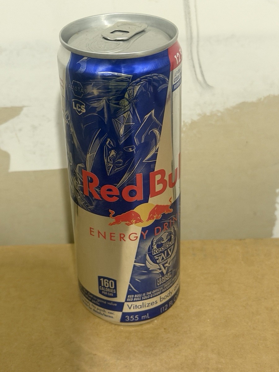 Red Bull Drink Alistar Solo Q 12oz Limited Edition Collectors Can