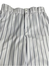 Wilson Blue White Stripe Baseball Athletic Pants Waist 32 Inseam 33 Straight Leg