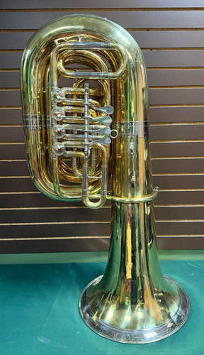 Mirafon 186 4/4 Unlacquered Brass Rotary Tuba in C