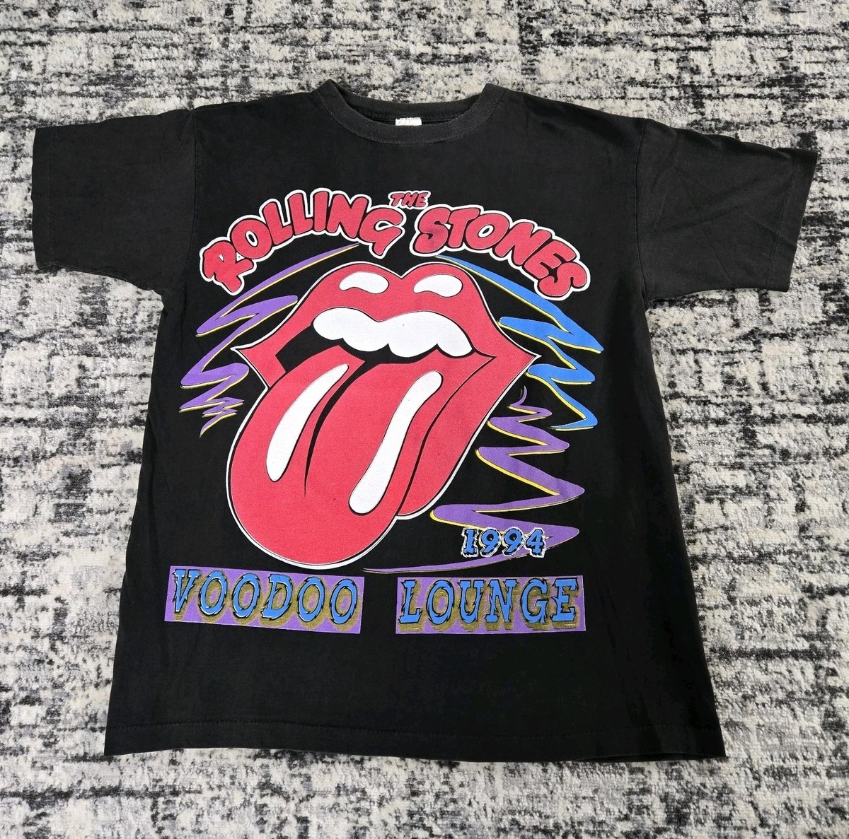 Vtg 1994 The Rolling Stones Voodoo Lounge T-Shirt Large World Tour