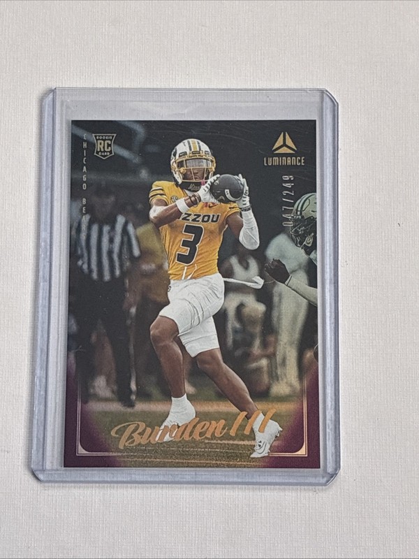 2025 Panini Luminance - Rookies Luther Burden #122 Purple /249 (RC)