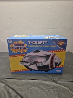 NEW McFarlane T-Craft Mr. Terrific's Hi-Tech Vehicle DC Super Powers Action Toy