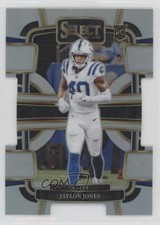 2023 Panini Select Concourse Silver Prizm Die-Cut Jaylon Jones #42 03wd
