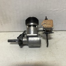 VINTAGE 1940 BROWN JUNIOR BROWNIE E GAS SPARK IGNITION MODEL AIRPLANE ENGINE