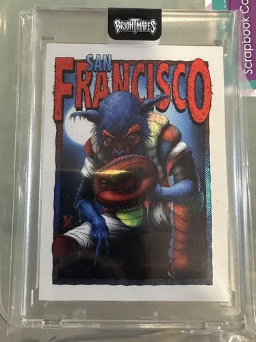 Alex Pardee Project 70 Companion Card American  Werewolf Mays Dog Catcher /50