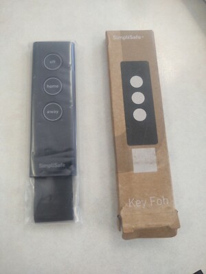 SimpliSafe KF3B Key Fob Remote - Black New In Box GEN 3