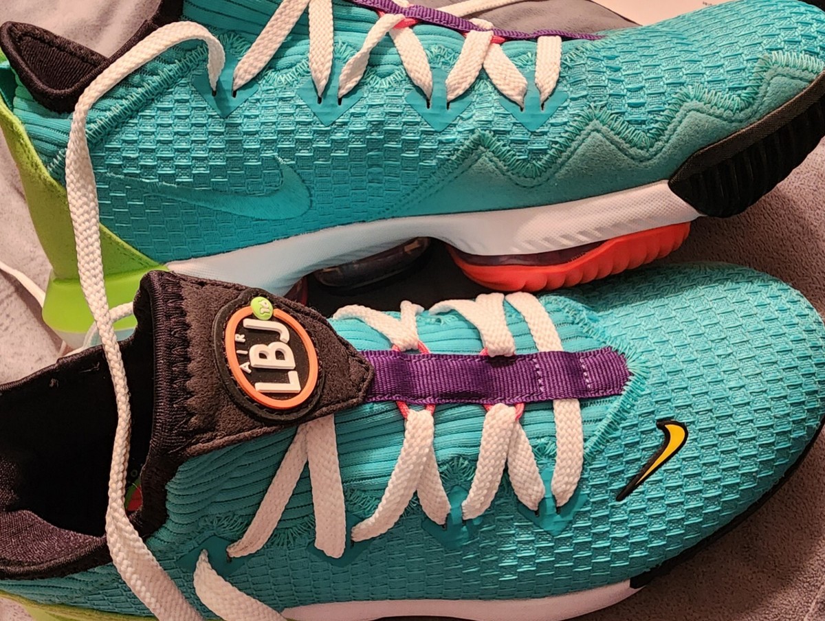 美品！Nike Lebron 16 Low ‪Air Max Trainer 2 Nike Lebron XVI 16 Low Air Max Trainer 2 Hyper Jade Green