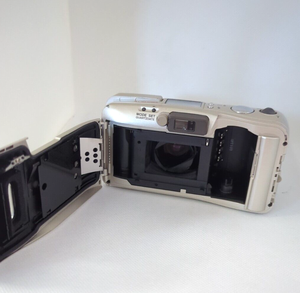 Olympus MJU Zoom 115 CG Film Camera - Parts Or Repair AS-IS