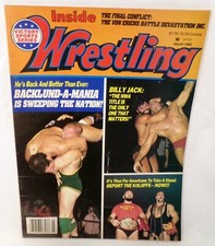 Vintage March 1985 Victory Sports Series Inside Wrestling Magazine The Koloffs
