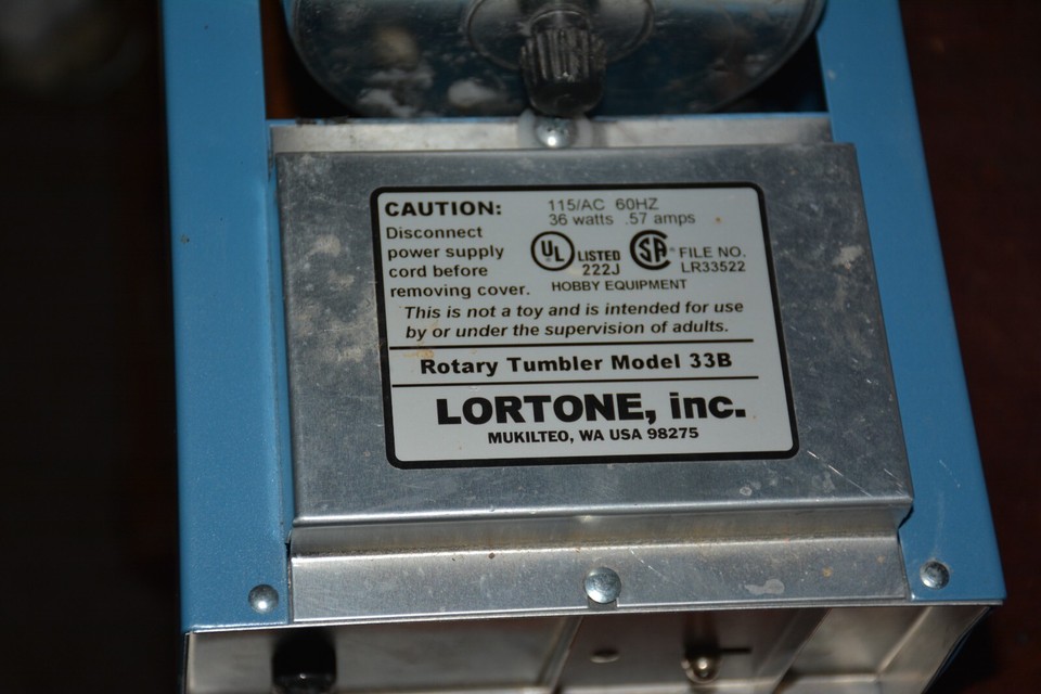 WORKING LORTONE ROCK TUMBLER 33B eBay