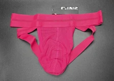 C-IN2 Men's 'Scrimmage' Sport Jockstrap Underwear Size M Pink - NWT!