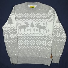 NWT Tipsy Elves Sweater Fair Isle Merry Moose Ugly Christmas Sweater Mens XL