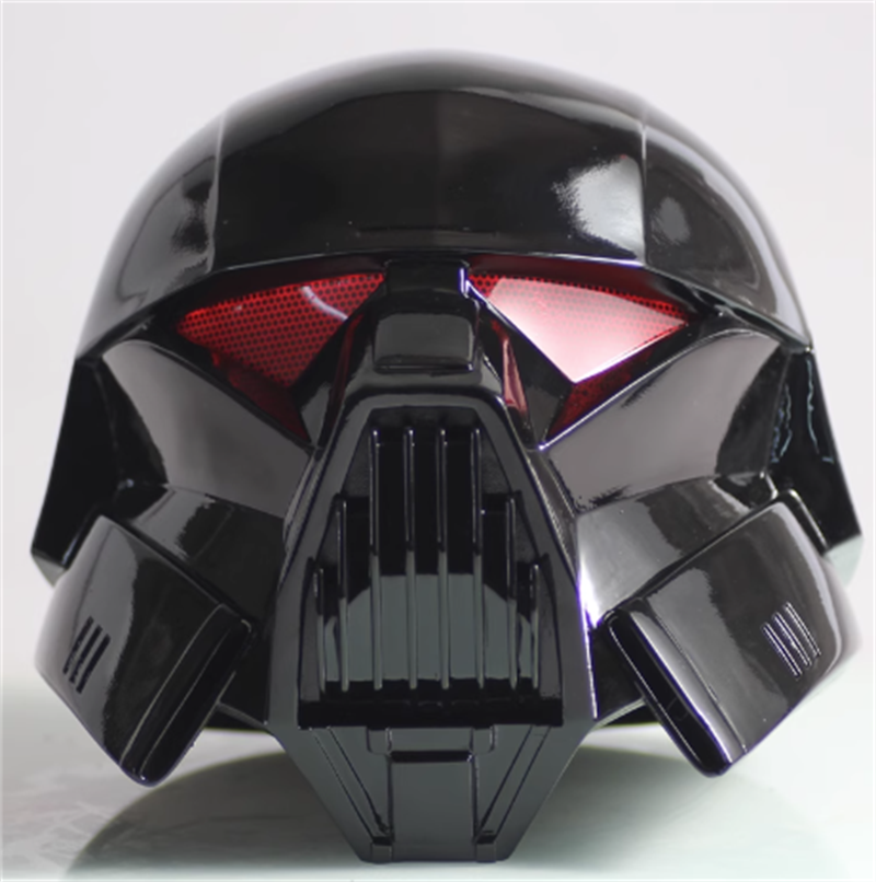 Star Wars The Mandalorian Dark Trooper Cosplay Glowing Helmet