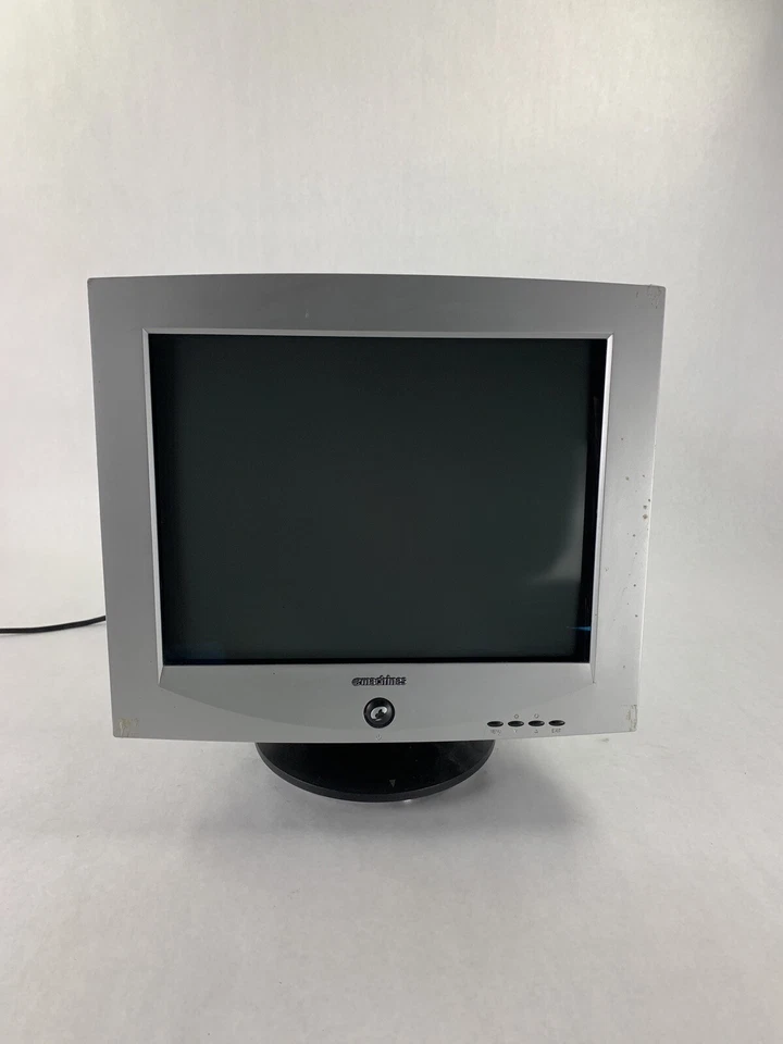 Monitor de computadora retro para juegos eMachines eView 1772 17" VGA CRT de colección Foto 3 de 4