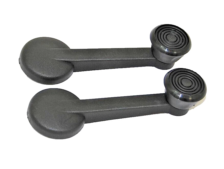 Manivela de ventana negra lado izquierdo o derecho para Volkswagen Type1 Type2 Type3 Ghia Foto 2 de 2