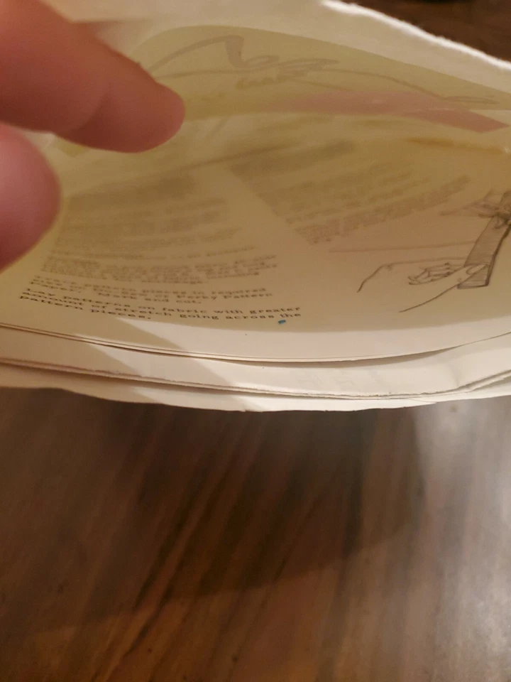 ‘60s Vintage Infant Sewing Pattern 850 Stretch & Sew Raglan Sleeve Ann Person - Image 4 of 4