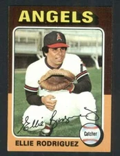 1975 Topps #285 Ellie Rodriguez EX/EX+ Angels 67703 